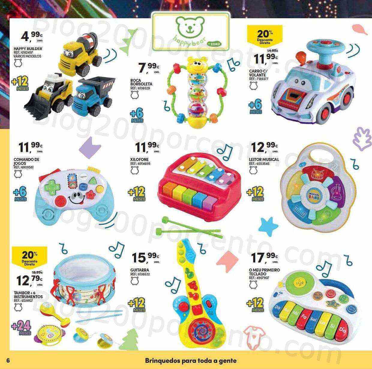 Antevisão Folheto CONTINENTE Brinquedos de Natal Promoções de 8 novembro a 11 dezembro