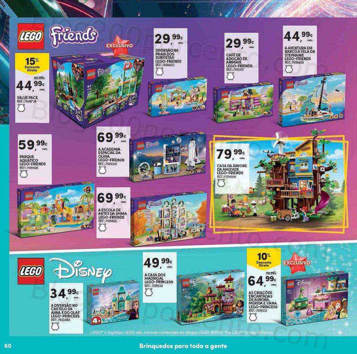 Antevisão Folheto CONTINENTE Brinquedos de Natal Promoções de 8 novembro a 11 dezembro