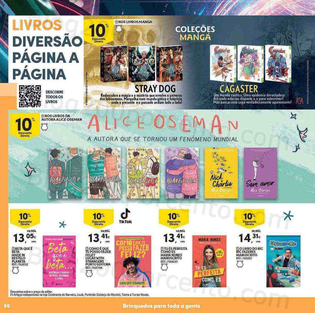 Antevisão Folheto CONTINENTE Brinquedos de Natal Promoções de 8 novembro a 11 dezembro