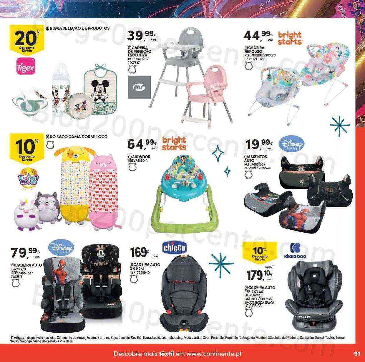 Antevisão Folheto CONTINENTE Brinquedos de Natal Promoções de 8 novembro a 11 dezembro