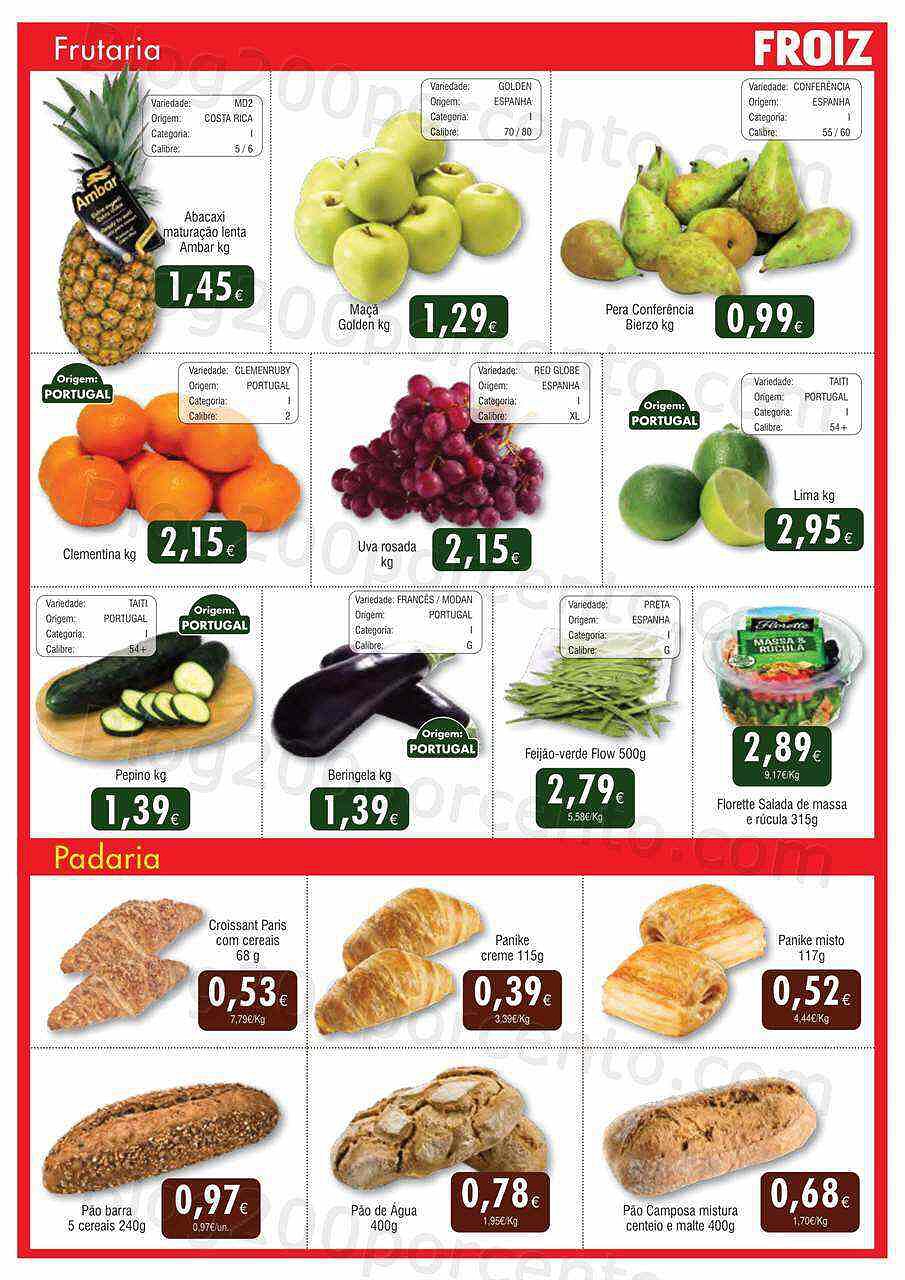 Antevisão Folheto FROIZ Promoções de 10 a 29 novembro