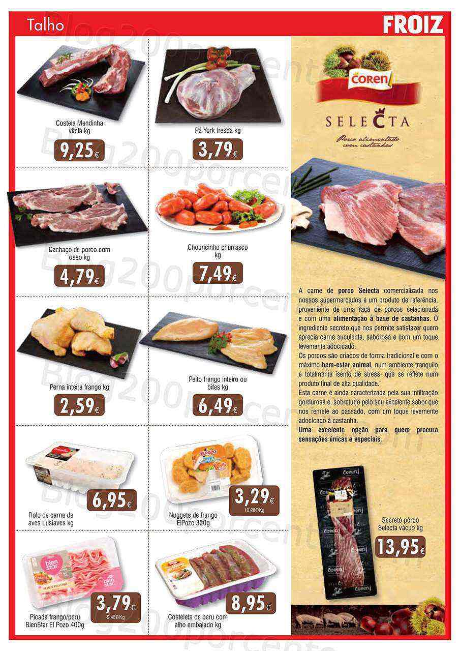 Antevisão Folheto FROIZ Promoções de 10 a 29 novembro