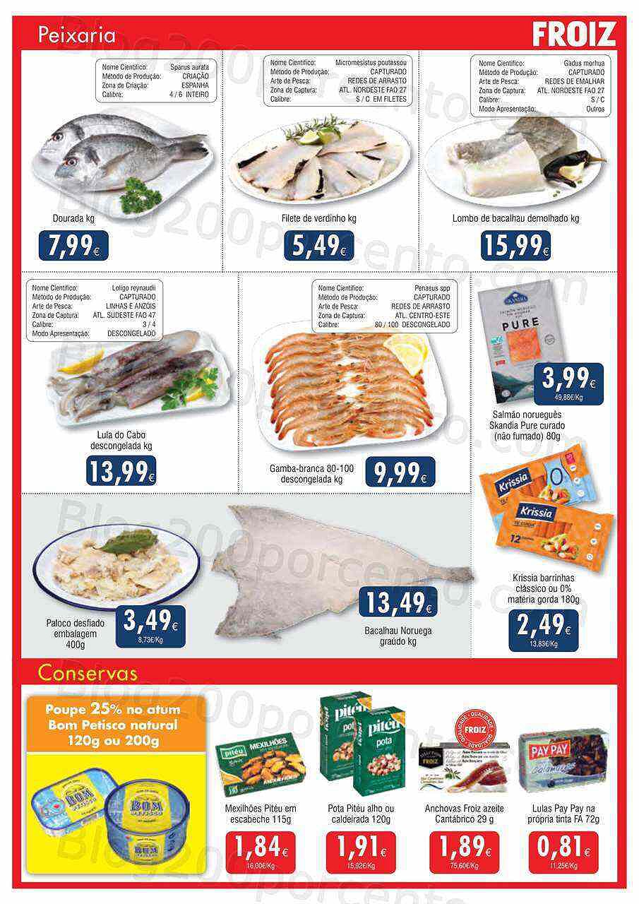 Antevisão Folheto FROIZ Promoções de 10 a 29 novembro