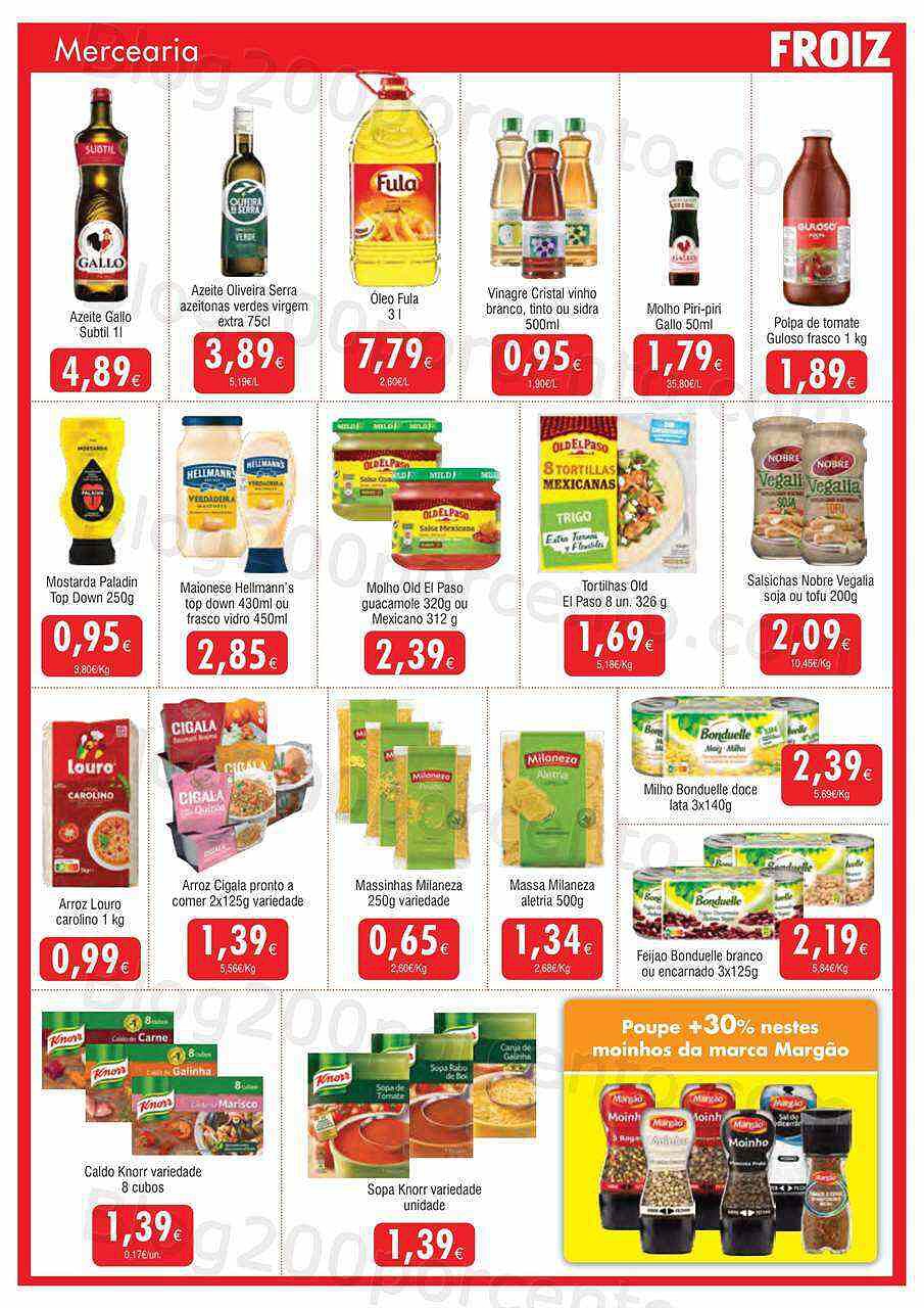 Antevisão Folheto FROIZ Promoções de 10 a 29 novembro