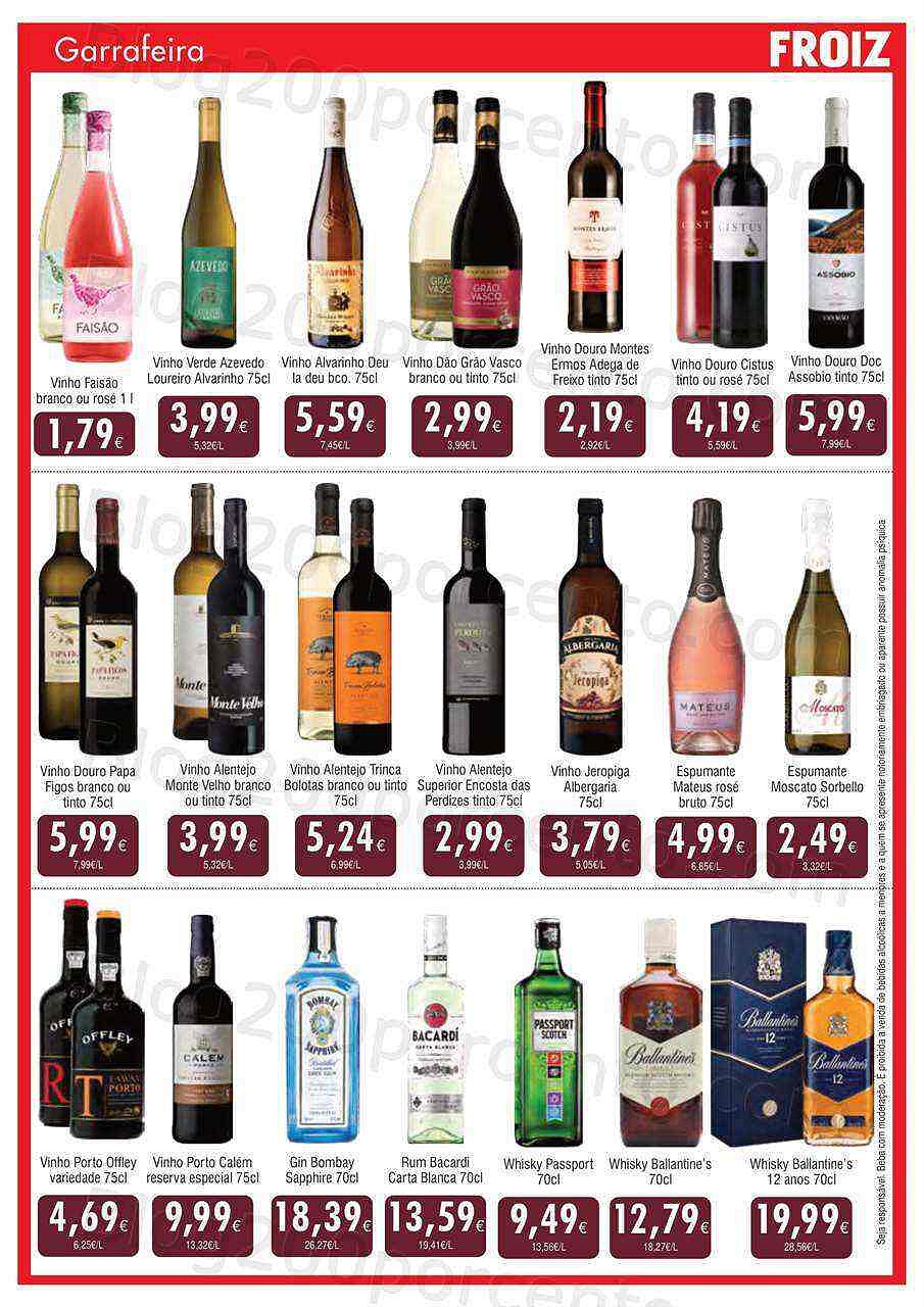 Antevisão Folheto FROIZ Promoções de 10 a 29 novembro