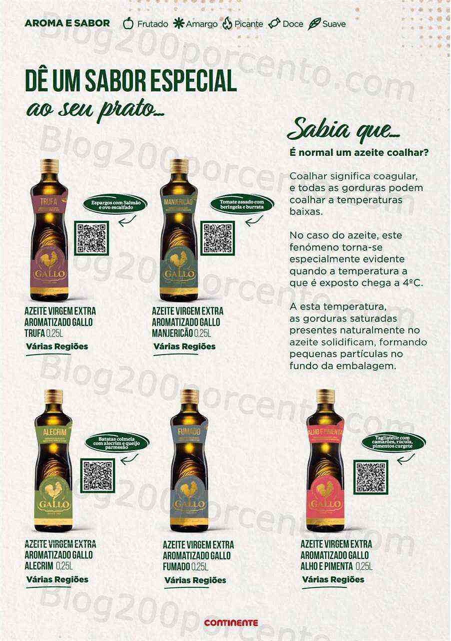 Antevisão Folheto CONTINENTE Guia do Azeite Promoções de 15 novembro a 29 janeiro