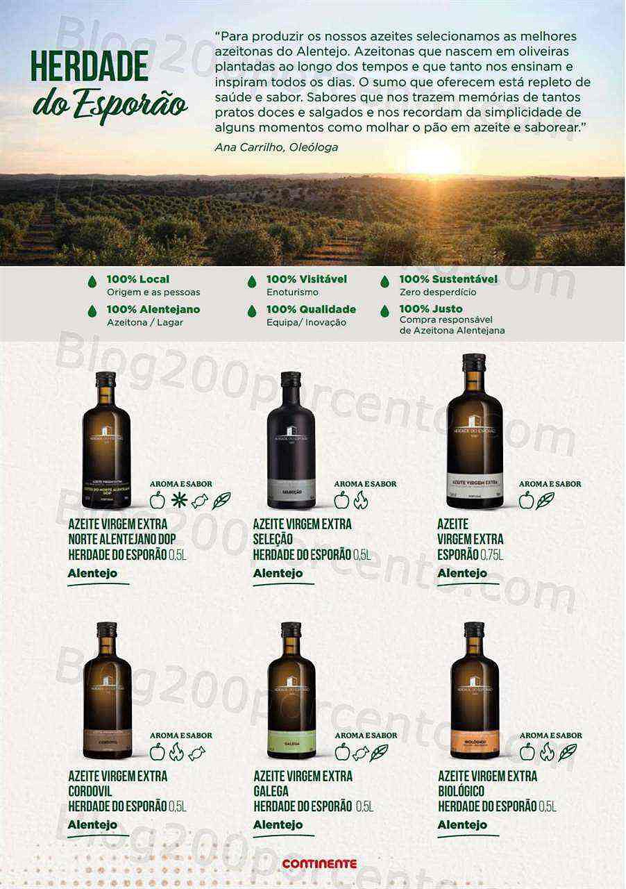 Antevisão Folheto CONTINENTE Guia do Azeite Promoções de 15 novembro a 29 janeiro