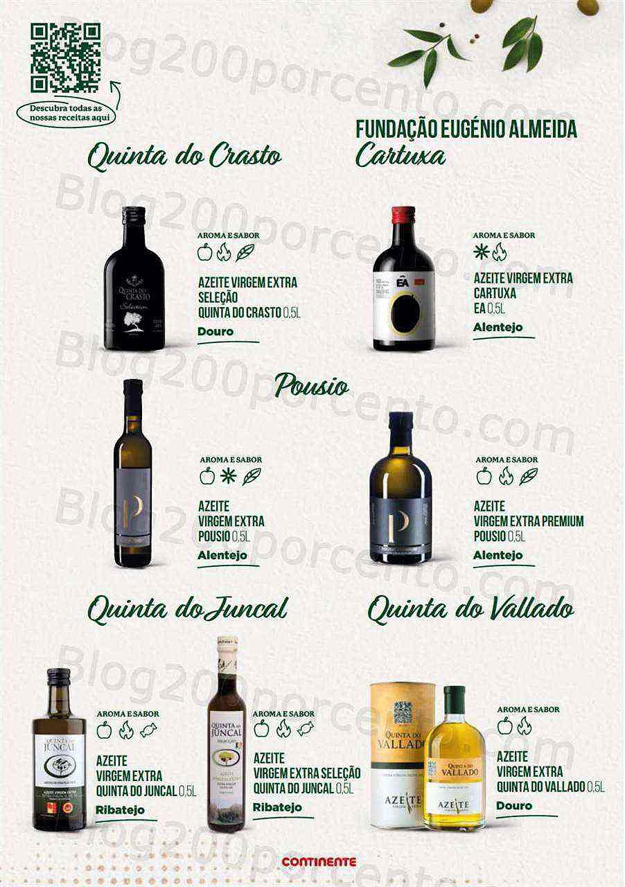 Antevisão Folheto CONTINENTE Guia do Azeite Promoções de 15 novembro a 29 janeiro