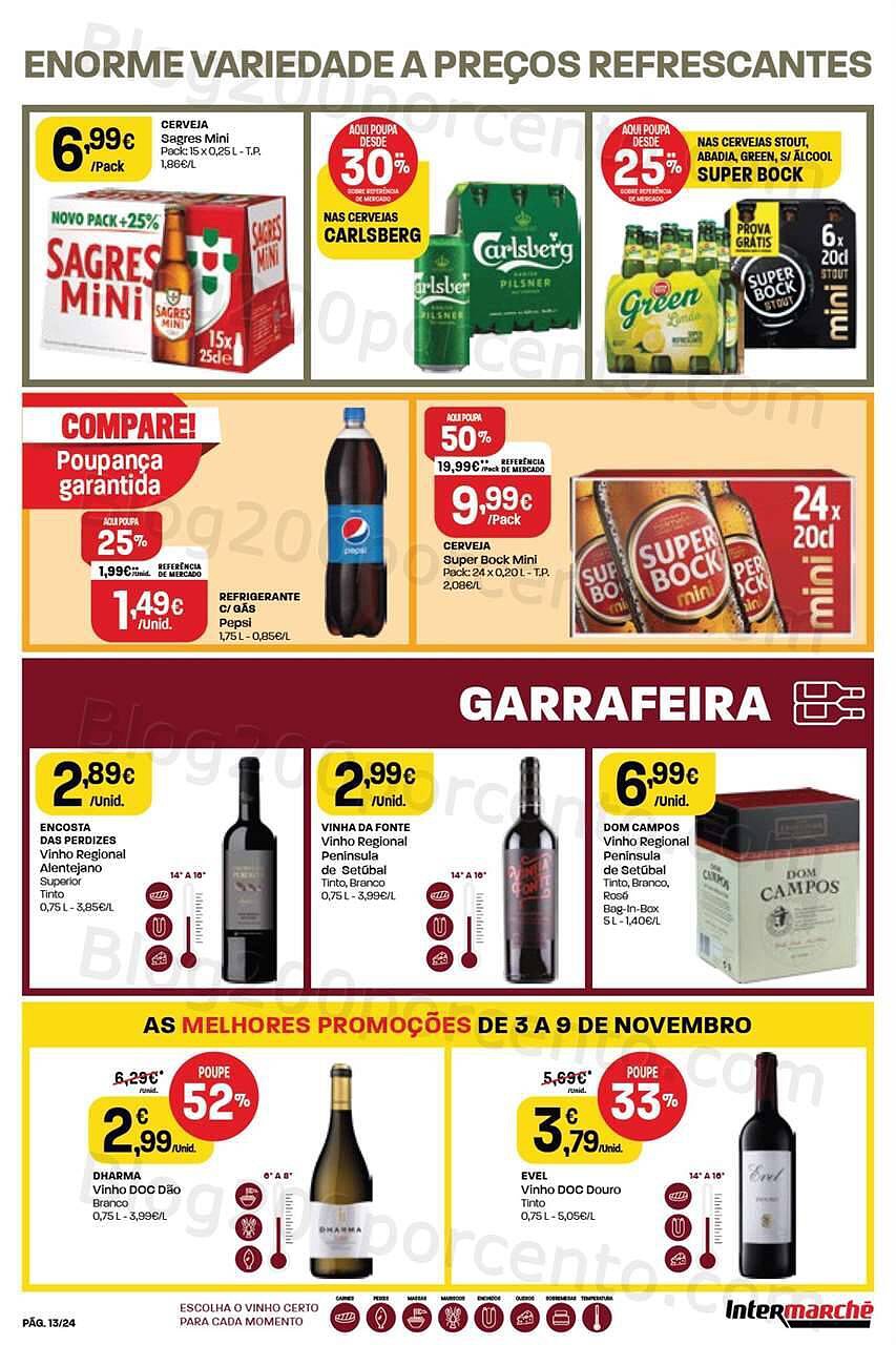 Antevisão Folheto INTERMARCHÉ Contact Promoções de 3 a 9 novembro