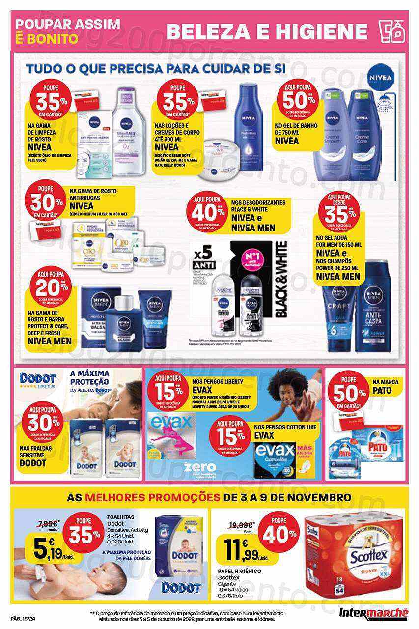 Antevisão Folheto INTERMARCHÉ Contact Promoções de 3 a 9 novembro