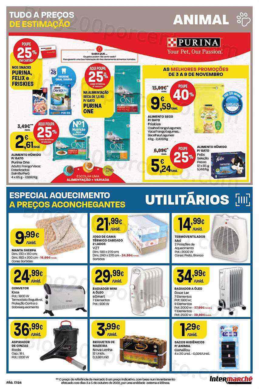 Antevisão Folheto INTERMARCHÉ Contact Promoções de 3 a 9 novembro