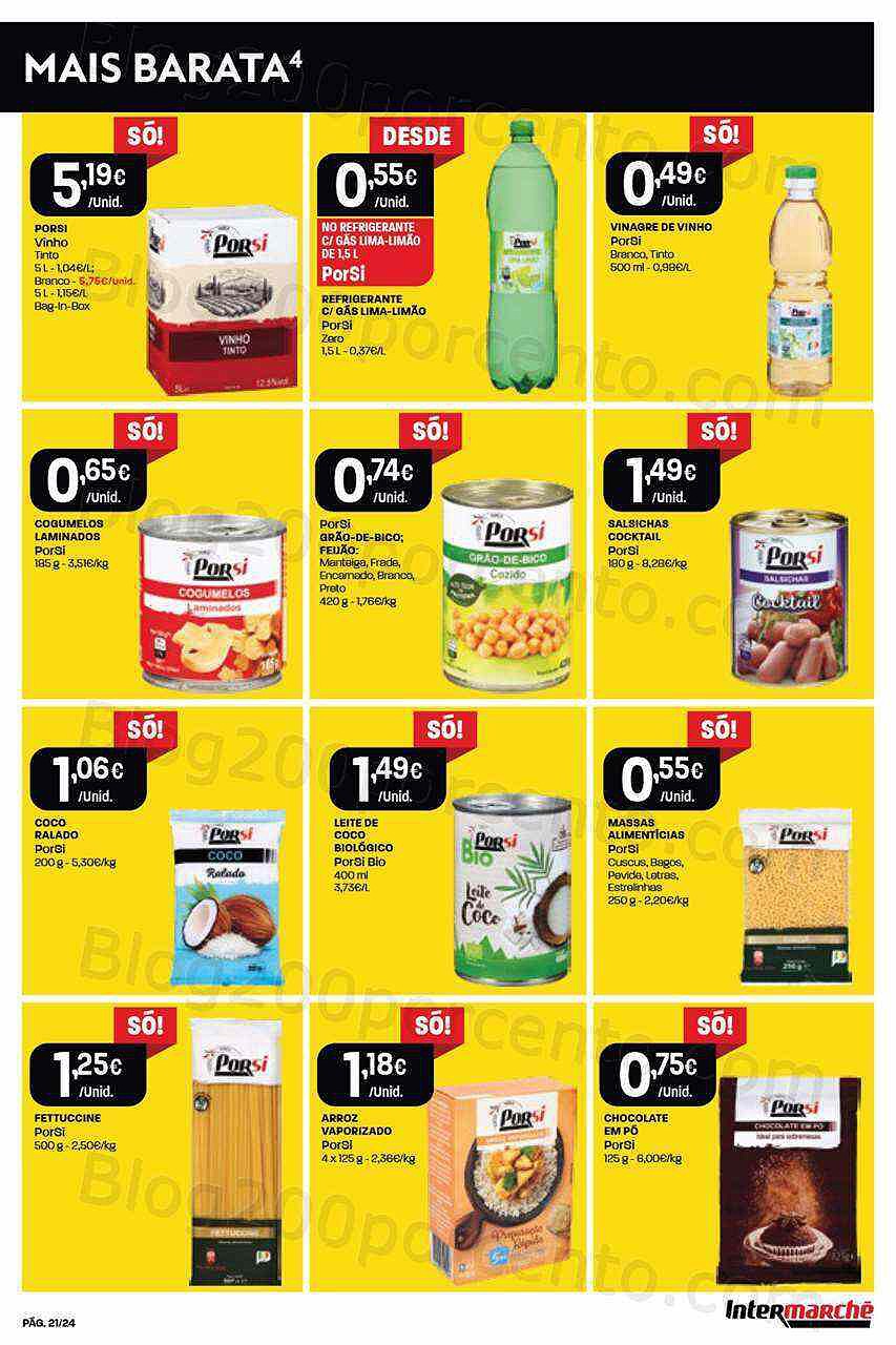 Antevisão Folheto INTERMARCHÉ Contact Promoções de 3 a 9 novembro