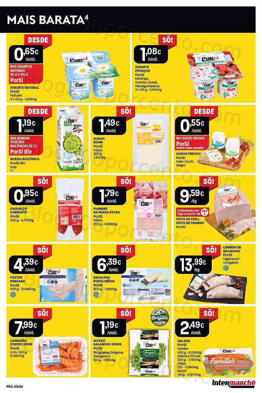 Antevisão Folheto INTERMARCHÉ Contact Promoções de 3 a 9 novembro