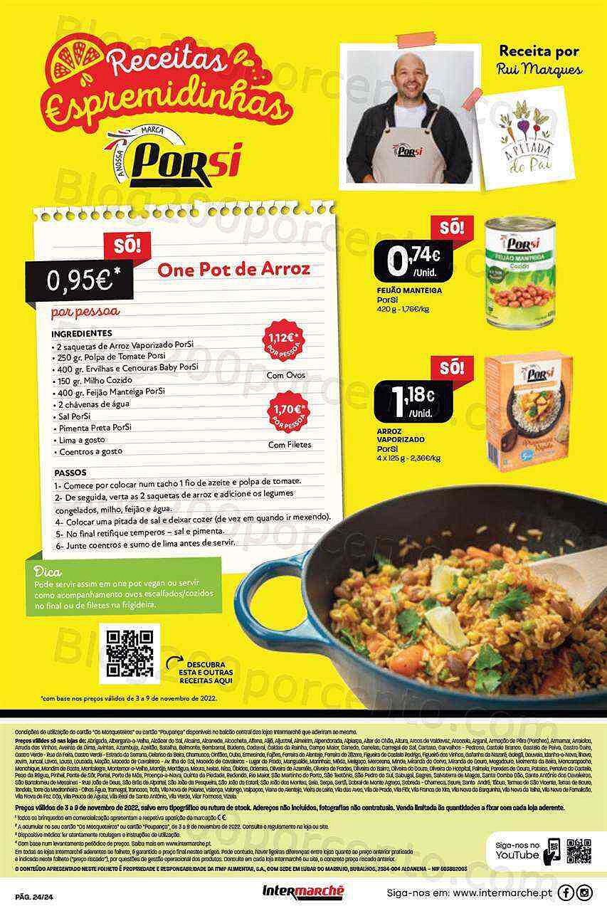 Antevisão Folheto INTERMARCHÉ Contact Promoções de 3 a 9 novembro