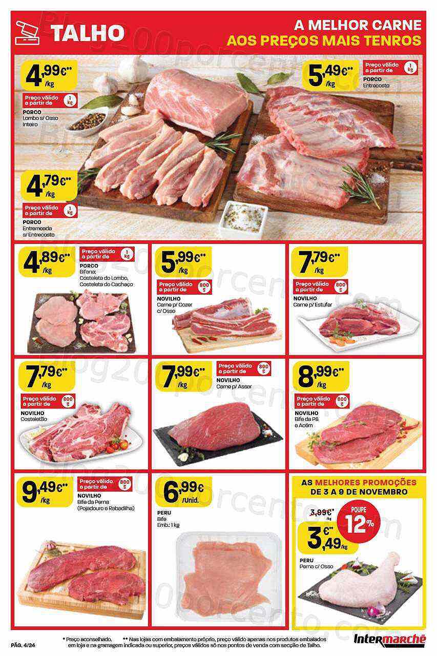 Antevisão Folheto INTERMARCHÉ Contact Promoções de 3 a 9 novembro