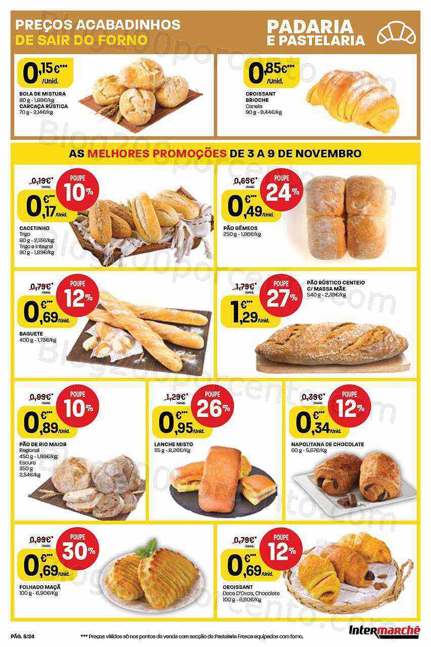 Antevisão Folheto INTERMARCHÉ Contact Promoções de 3 a 9 novembro