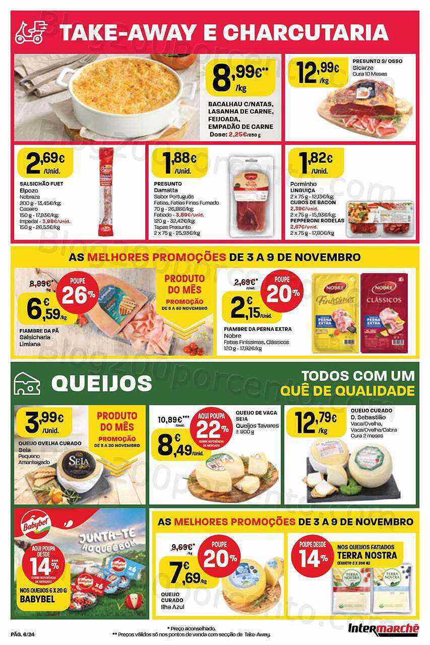 Antevisão Folheto INTERMARCHÉ Contact Promoções de 3 a 9 novembro