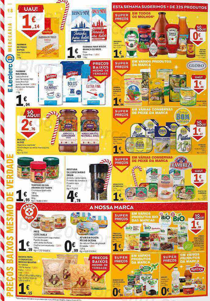 Antevisão Folheto E-LECLERC Promoções de 17 a 23 novembro