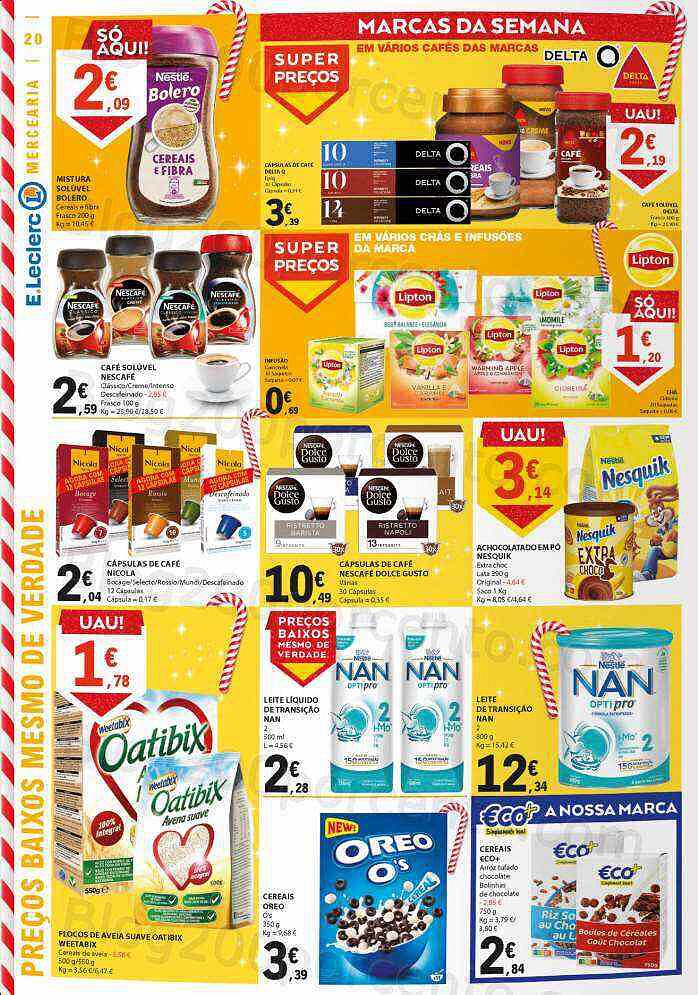 Antevisão Folheto E-LECLERC Promoções de 17 a 23 novembro