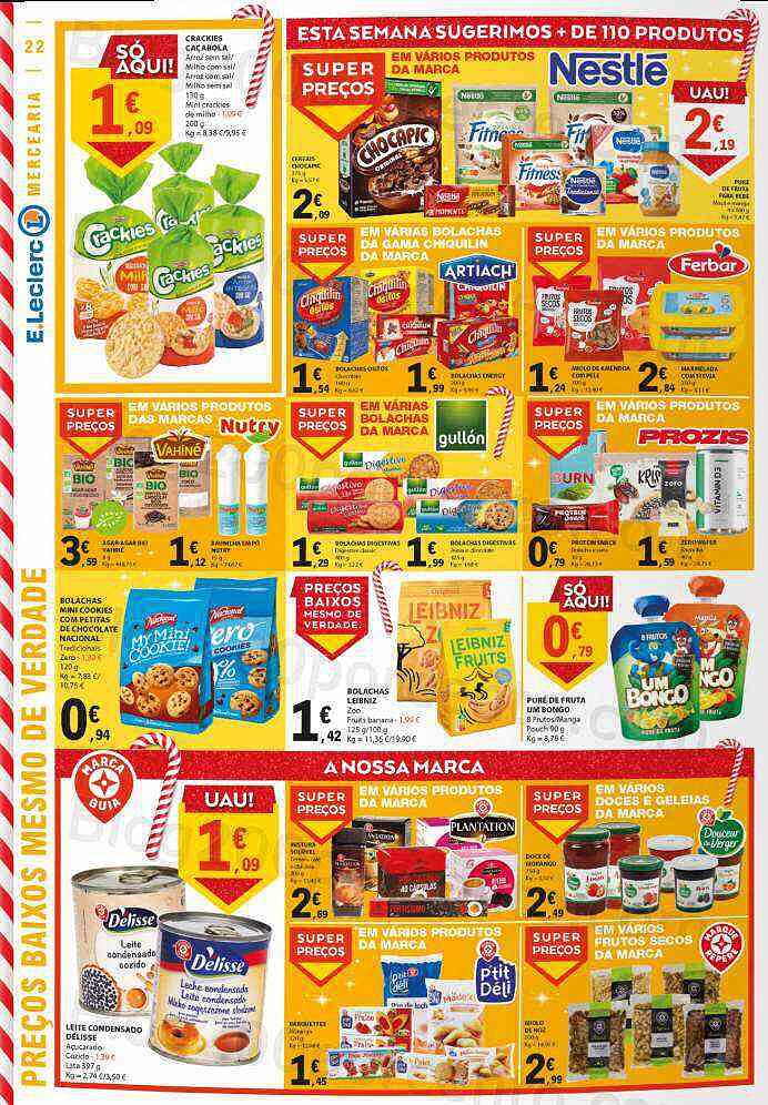 Antevisão Folheto E-LECLERC Promoções de 17 a 23 novembro