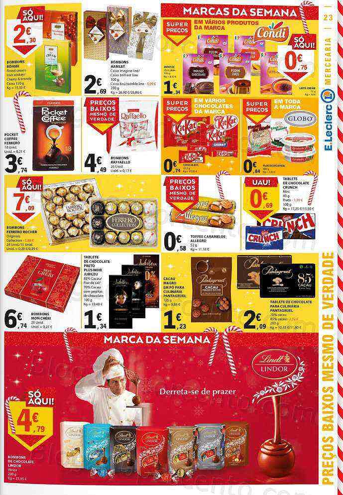 Antevisão Folheto E-LECLERC Promoções de 17 a 23 novembro