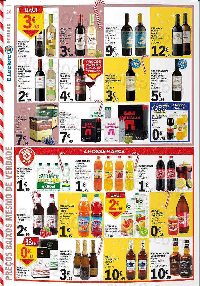 Antevisão Folheto E-LECLERC Promoções de 17 a 23 novembro