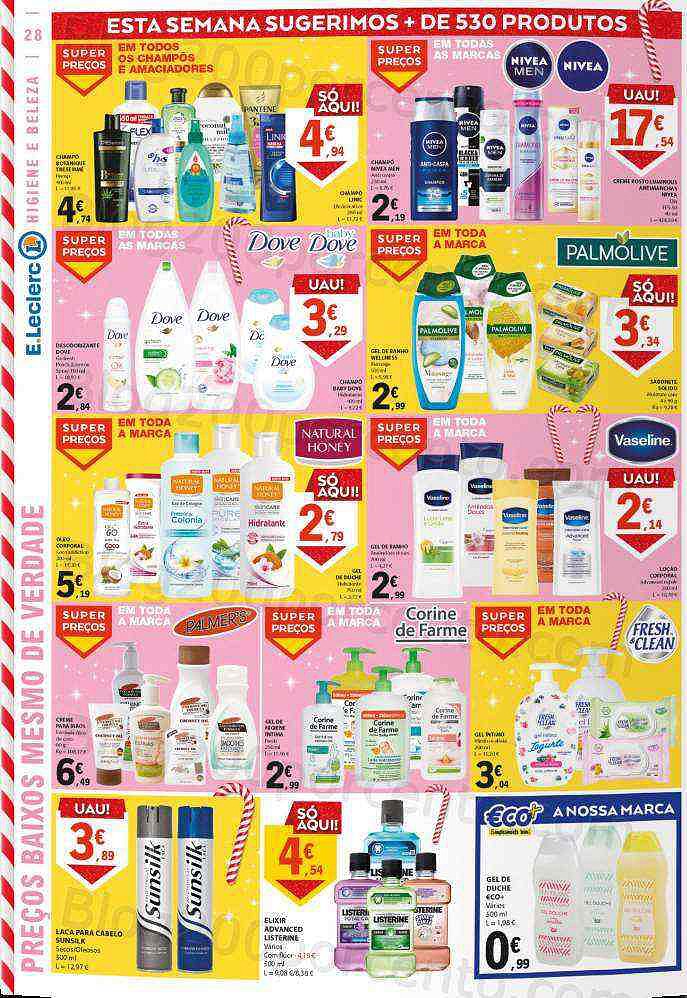 Antevisão Folheto E-LECLERC Promoções de 17 a 23 novembro