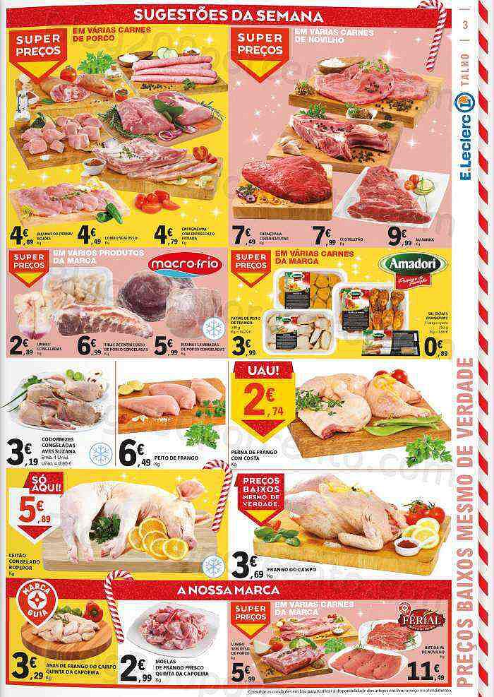 Antevisão Folheto E-LECLERC Promoções de 17 a 23 novembro