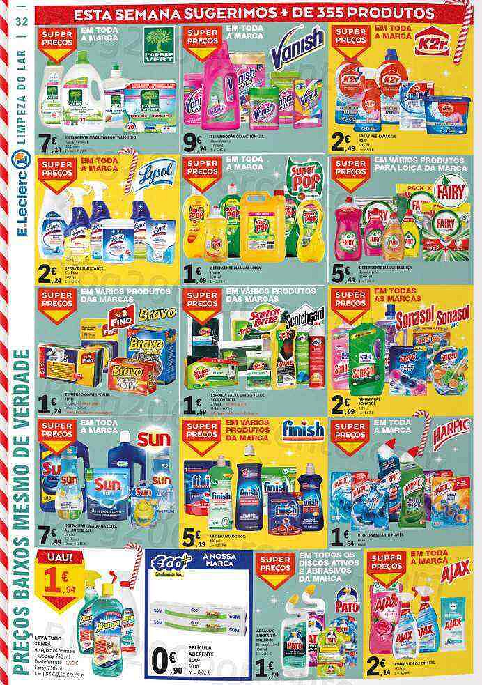 Antevisão Folheto E-LECLERC Promoções de 17 a 23 novembro