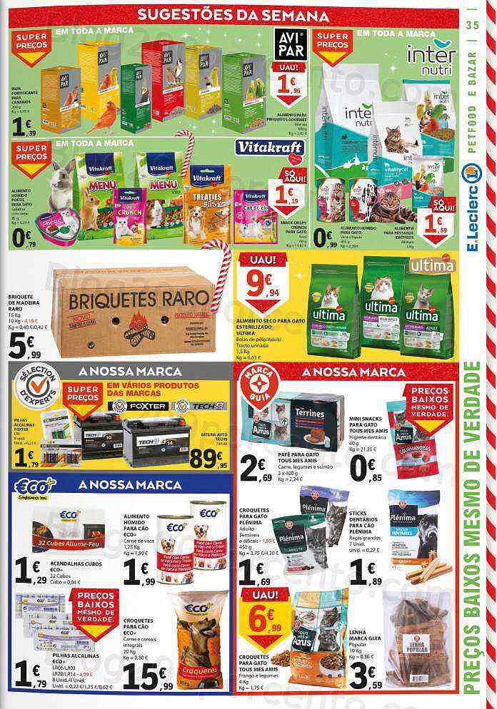 Antevisão Folheto E-LECLERC Promoções de 17 a 23 novembro