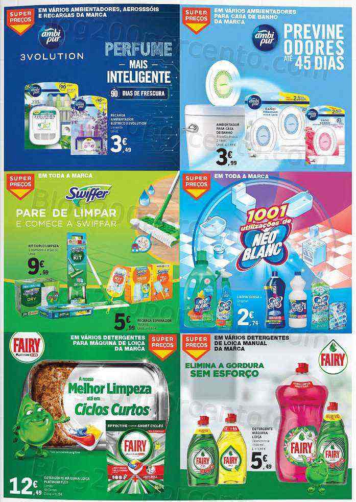 Antevisão Folheto E-LECLERC Limpeza e Higiene Promoções de 15 a 27 novembro