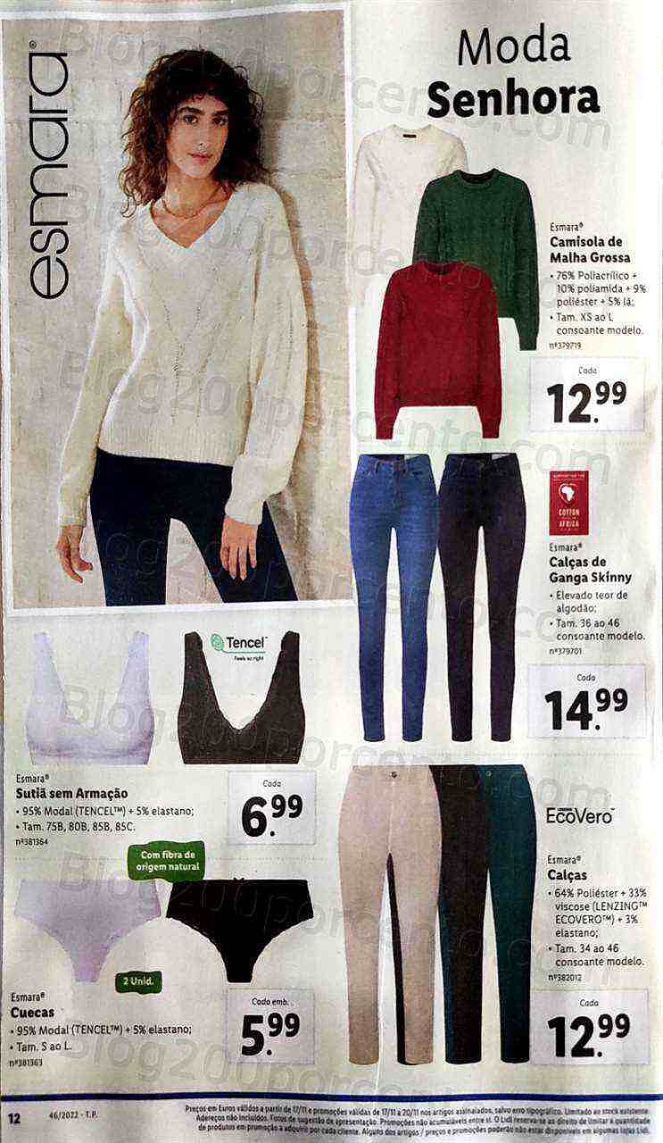 Antevisão Folheto LIDL Promoções de 14 a 20 novembro
