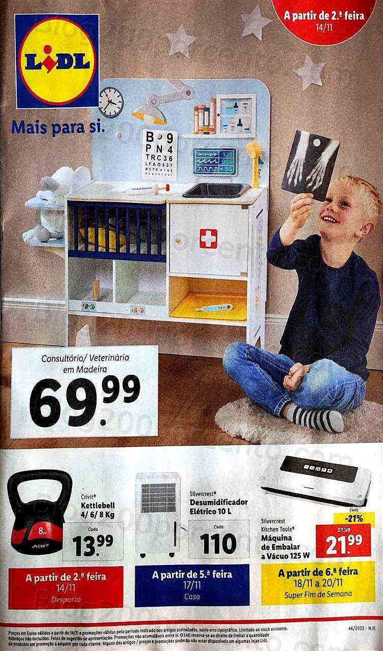 Antevisão Folheto LIDL Promoções de 14 a 20 novembro