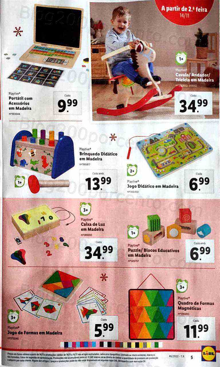 Antevisão Folheto LIDL Promoções de 14 a 20 novembro