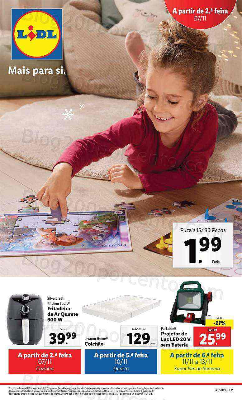 Antevisão Folheto LIDL Promoções de 7 a 13 novembro - Edição Digital