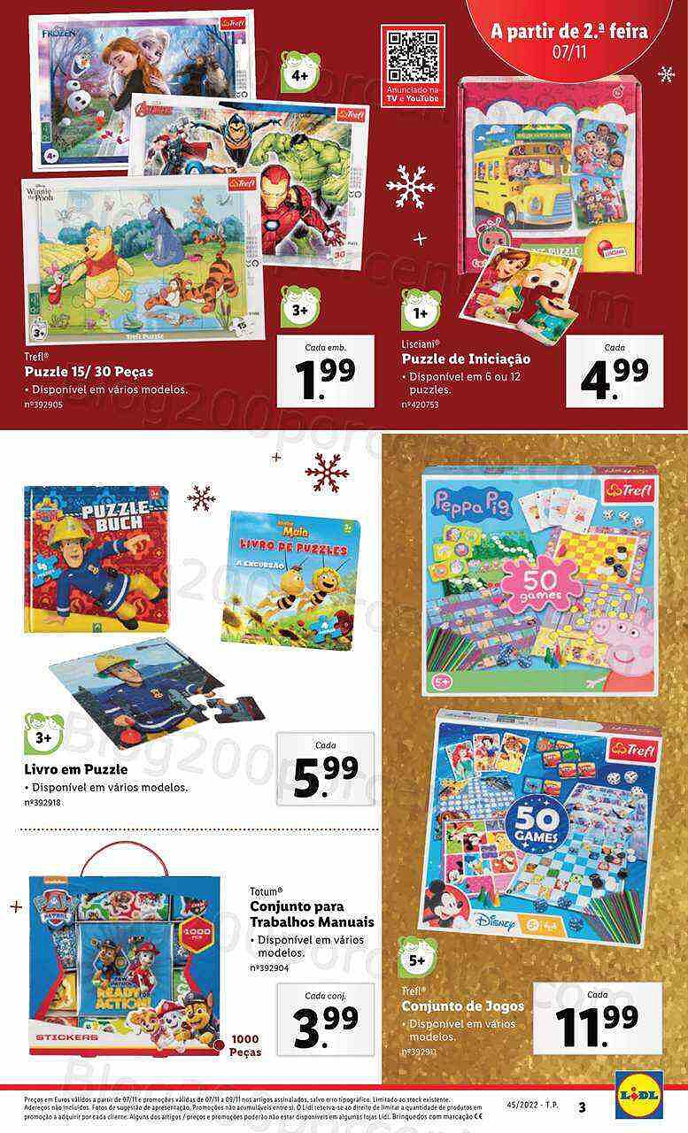 Antevisão Folheto LIDL Promoções de 7 a 13 novembro - Edição Digital