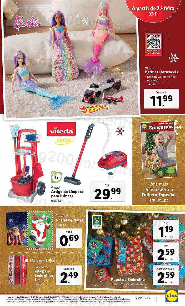 Antevisão Folheto LIDL Promoções de 7 a 13 novembro - Edição Digital