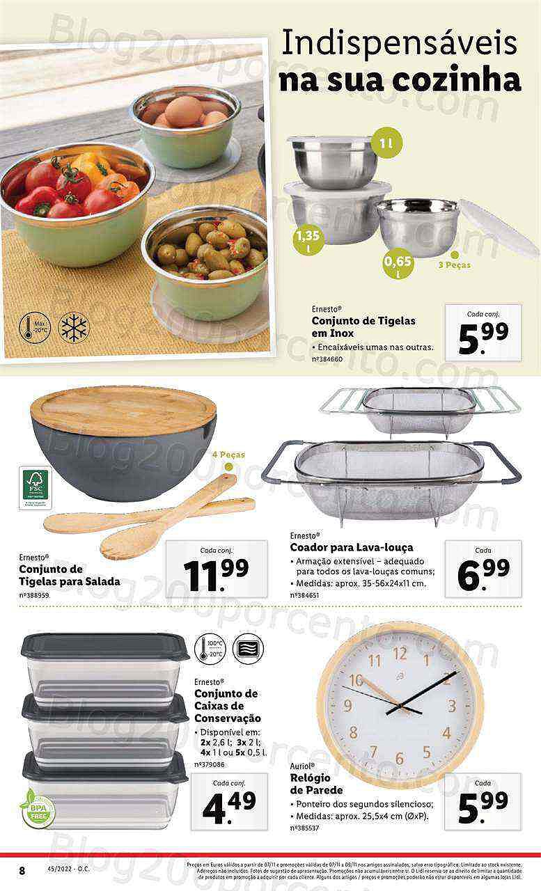 Antevisão Folheto LIDL Promoções de 7 a 13 novembro - Edição Digital