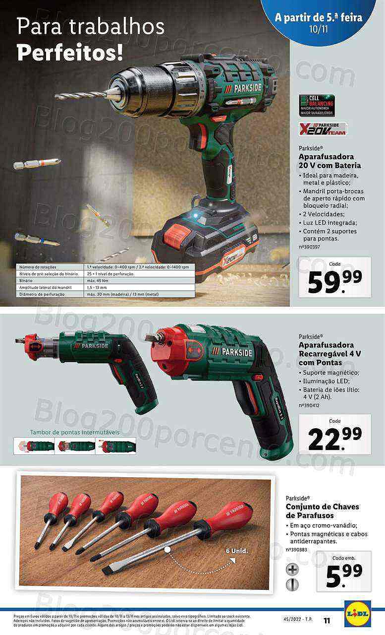 Antevisão Folheto LIDL Promoções de 7 a 13 novembro - Edição Digital