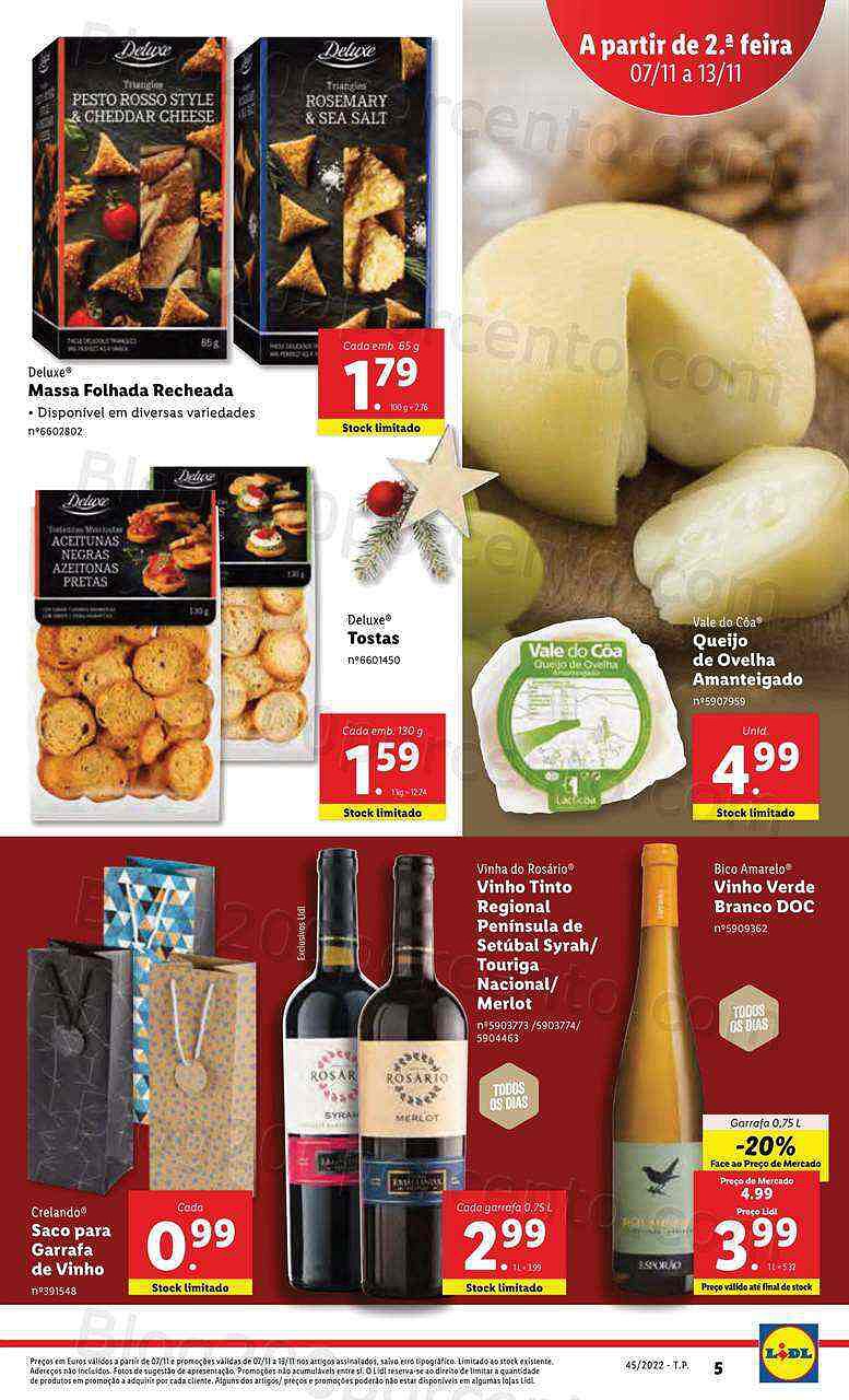 Antevisão Folheto LIDL Promoções de 7 a 13 novembro - Edição Digital