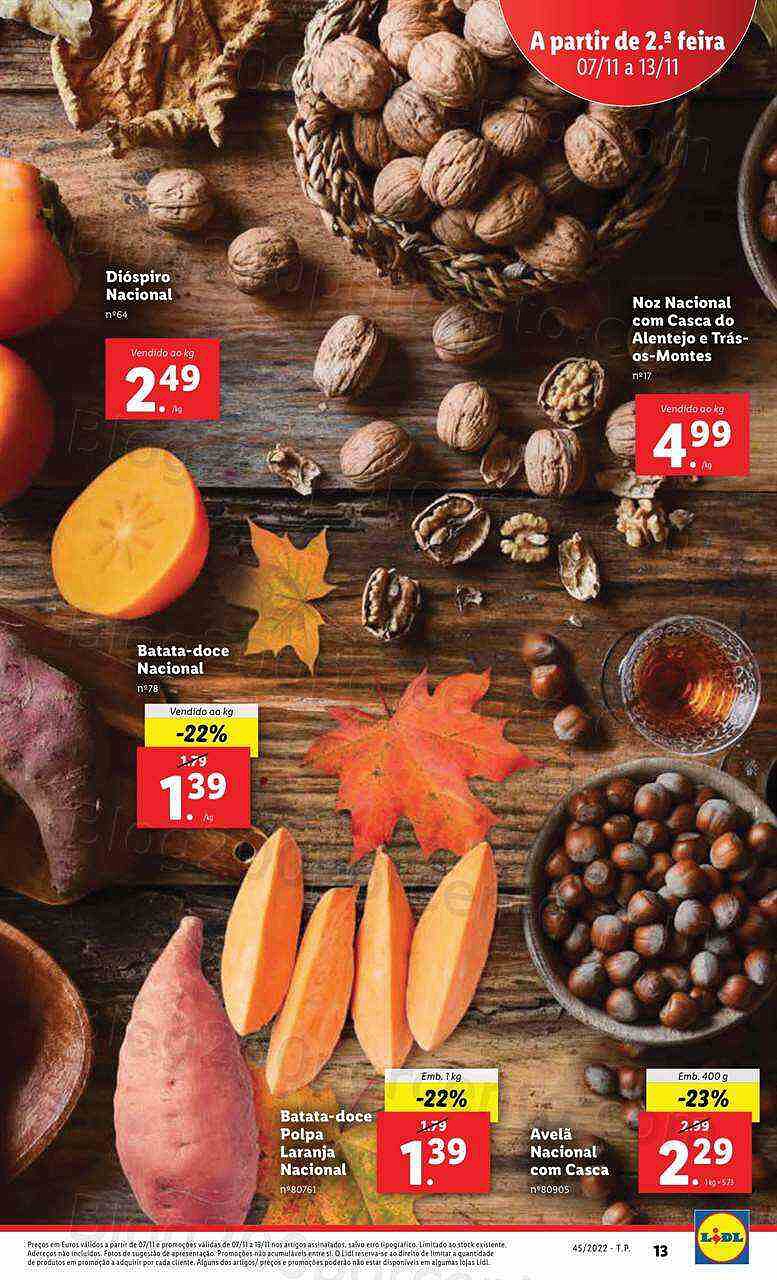 Antevisão Folheto LIDL Promoções de 7 a 13 novembro - Edição Digital