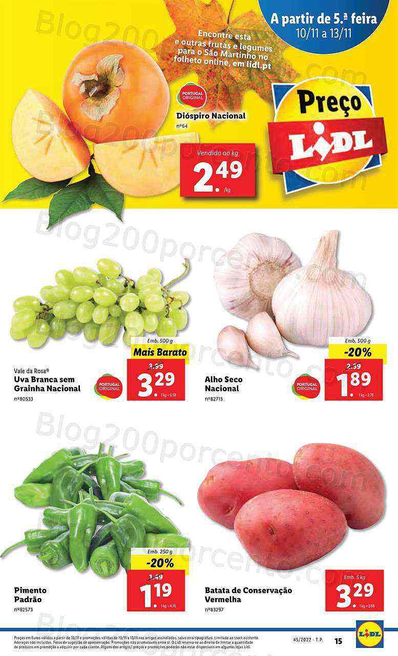 Antevisão Folheto LIDL Promoções de 7 a 13 novembro - Edição Digital