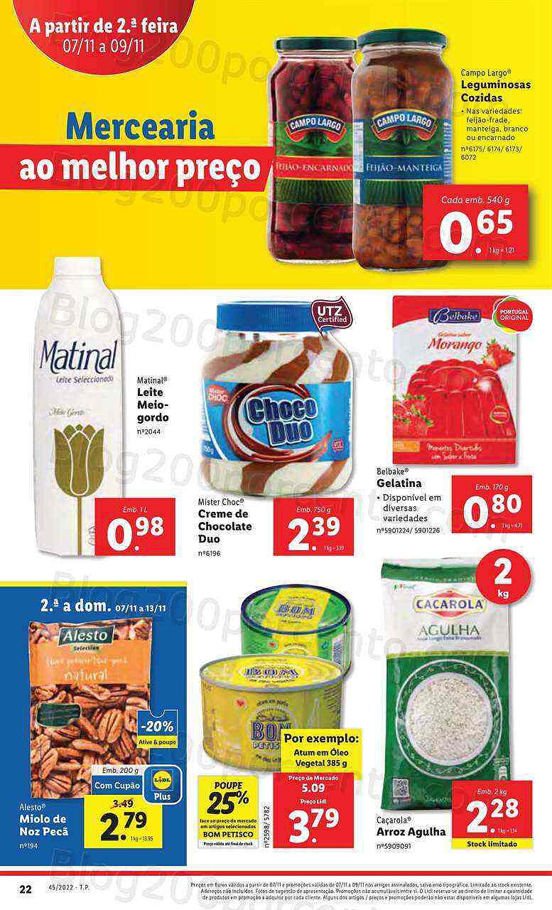 Antevisão Folheto LIDL Promoções de 7 a 13 novembro - Edição Digital