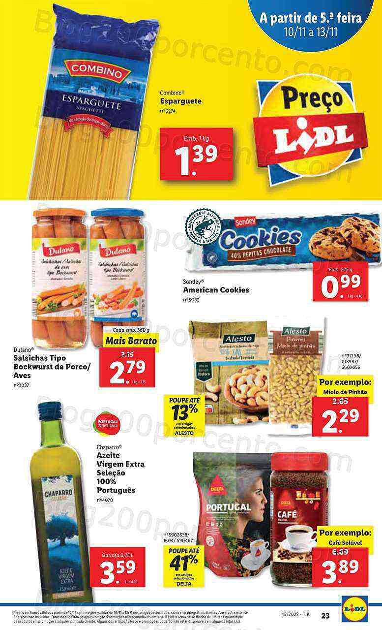 Antevisão Folheto LIDL Promoções de 7 a 13 novembro - Edição Digital