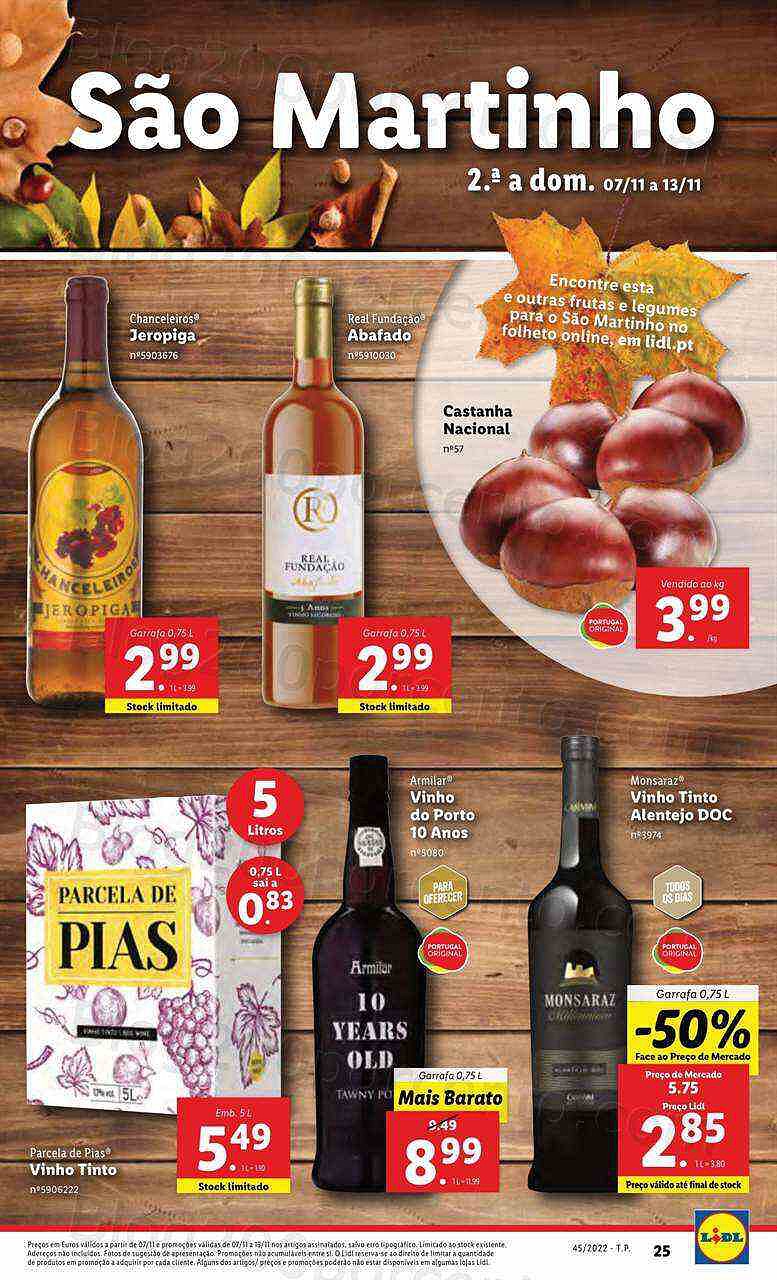 Antevisão Folheto LIDL Promoções de 7 a 13 novembro - Edição Digital