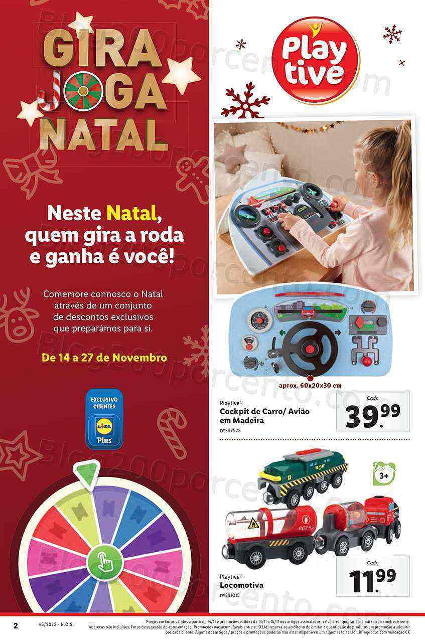 Antevisão Folheto LIDL Bazar Promoções a partir de 14 novembro