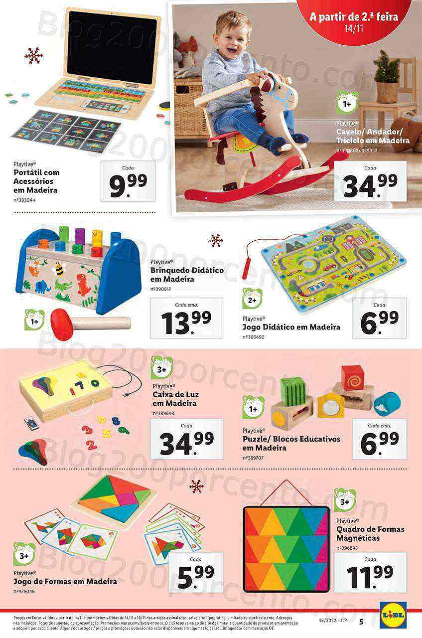 Antevisão Folheto LIDL Bazar Promoções a partir de 14 novembro