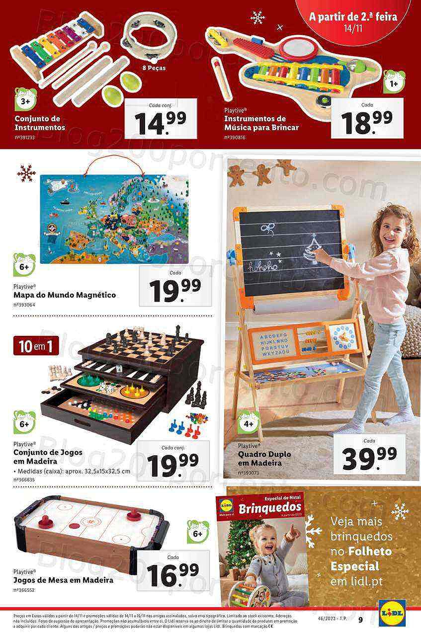 Antevisão Folheto LIDL Bazar Promoções a partir de 14 novembro