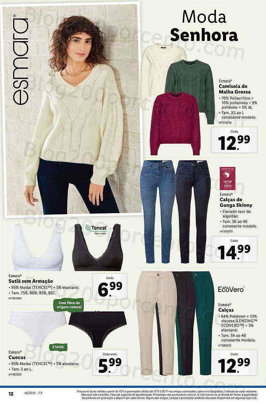 Antevisão Folheto LIDL Bazar Promoções a partir de 14 novembro