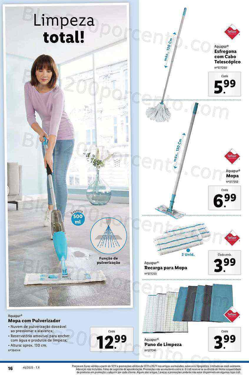 Antevisão Folheto LIDL Bazar Promoções a partir de 14 novembro